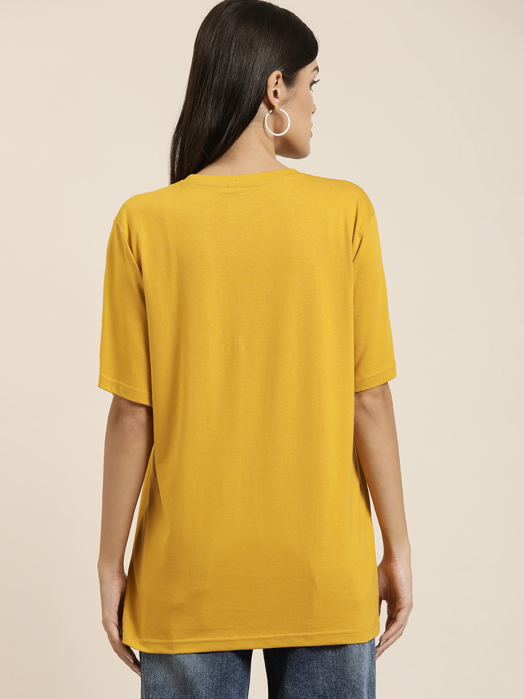 Womens Half Sleeve Oversized Fit Polo T-Shirts