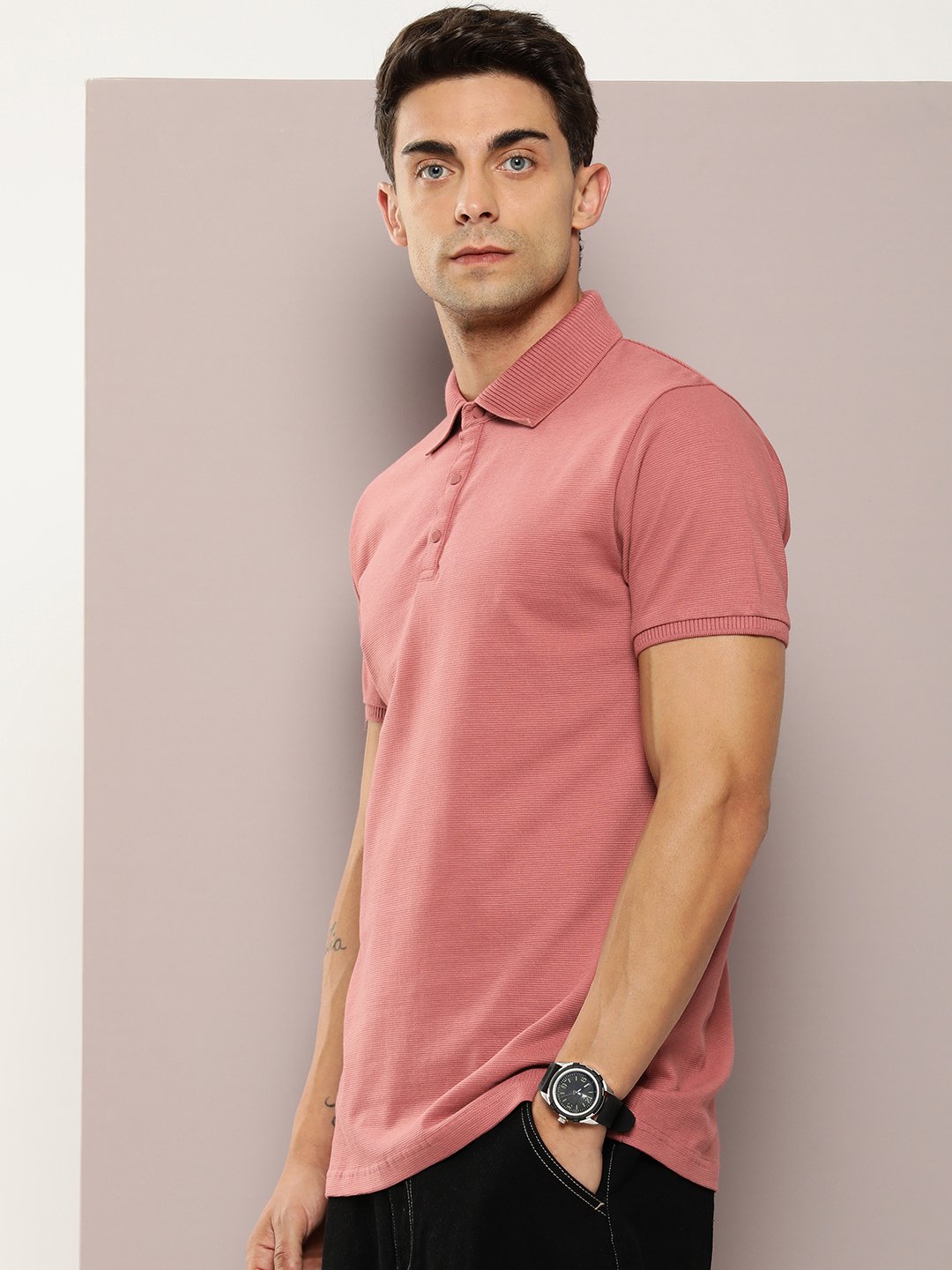 Mens Half Sleeve Regular Fit Polo T-Shirts