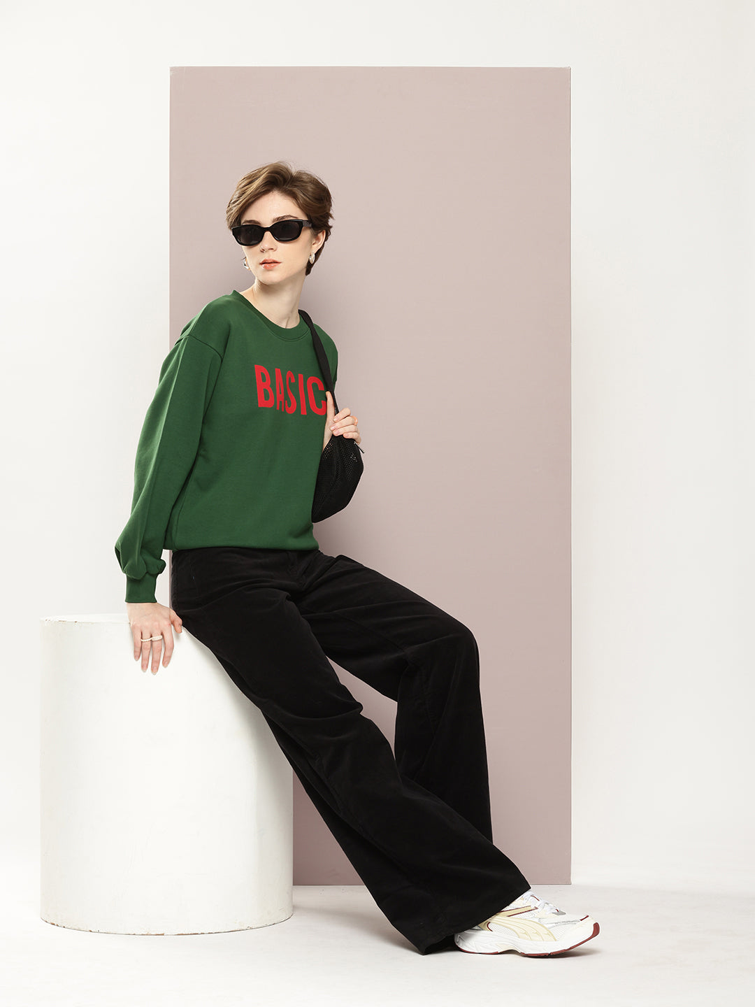 Womens Long Sleeve Oversized Sweatshirt