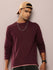 Mens Full Sleeve Round Neck Solid Regular Fit Tshirts