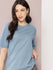 Womens Half Sleeve Round Neck Solid Oversized Fit Tshirts