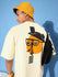 Mens Half Sleeve Drop Shoulder Printed Oversized Fit T-Shirts