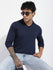 Mens Full Sleeve V-Neck Solid Regular Fit Tshirts
