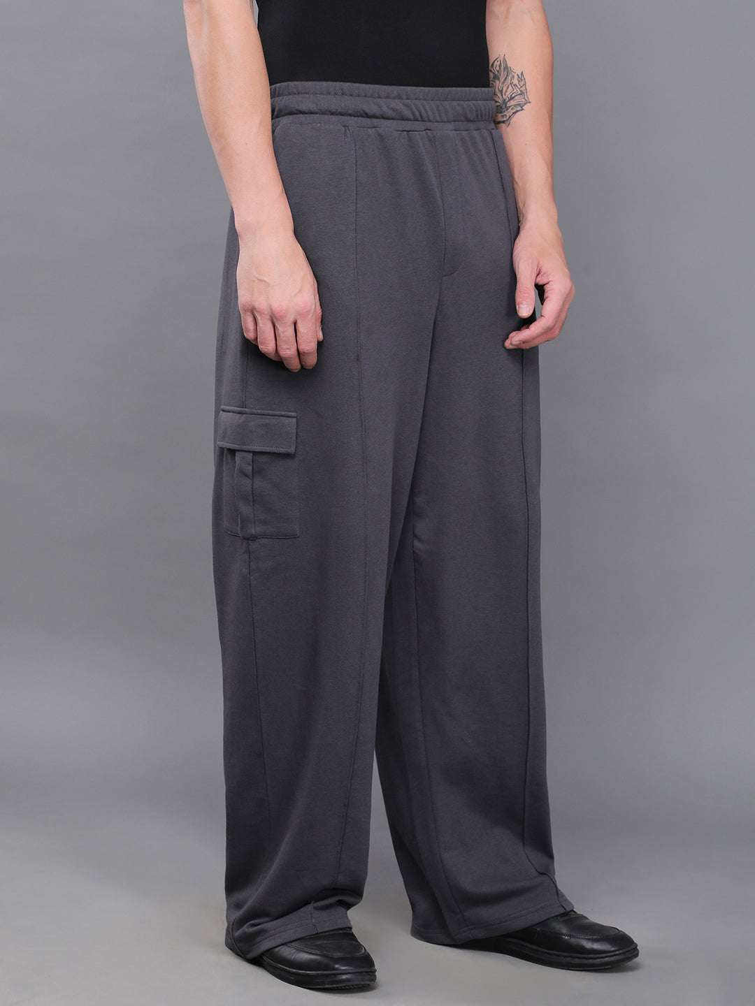 Men Super Soft Cotton Extra Baggy Korean Pant