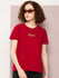 Womens Half Sleeve Round Neck Boxy Fit T-Shirts