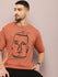 Mens Half Sleeve Round Neck Printed Oversized Fit Tshirts