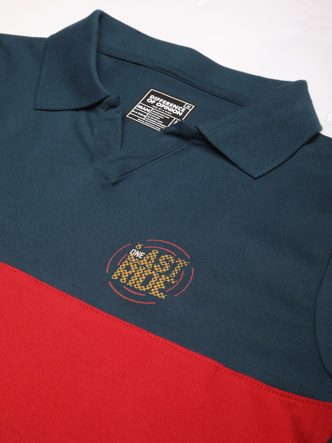 Mens Full Sleeve Polo Neck Printed Regular Fit Tshirts