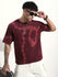 Mens Half Sleeve Round Neck Printed Oversized Fit Tshirts