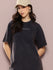 Womens Half Sleeve Round Neck Printed Oversized Fit Tshirts