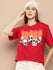 Womens Half Sleeve Round Neck Oversized Fit T-Shirts