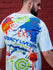 Mens Half Sleeve Drop Shoulder Printed Oversized Fit T-Shirts