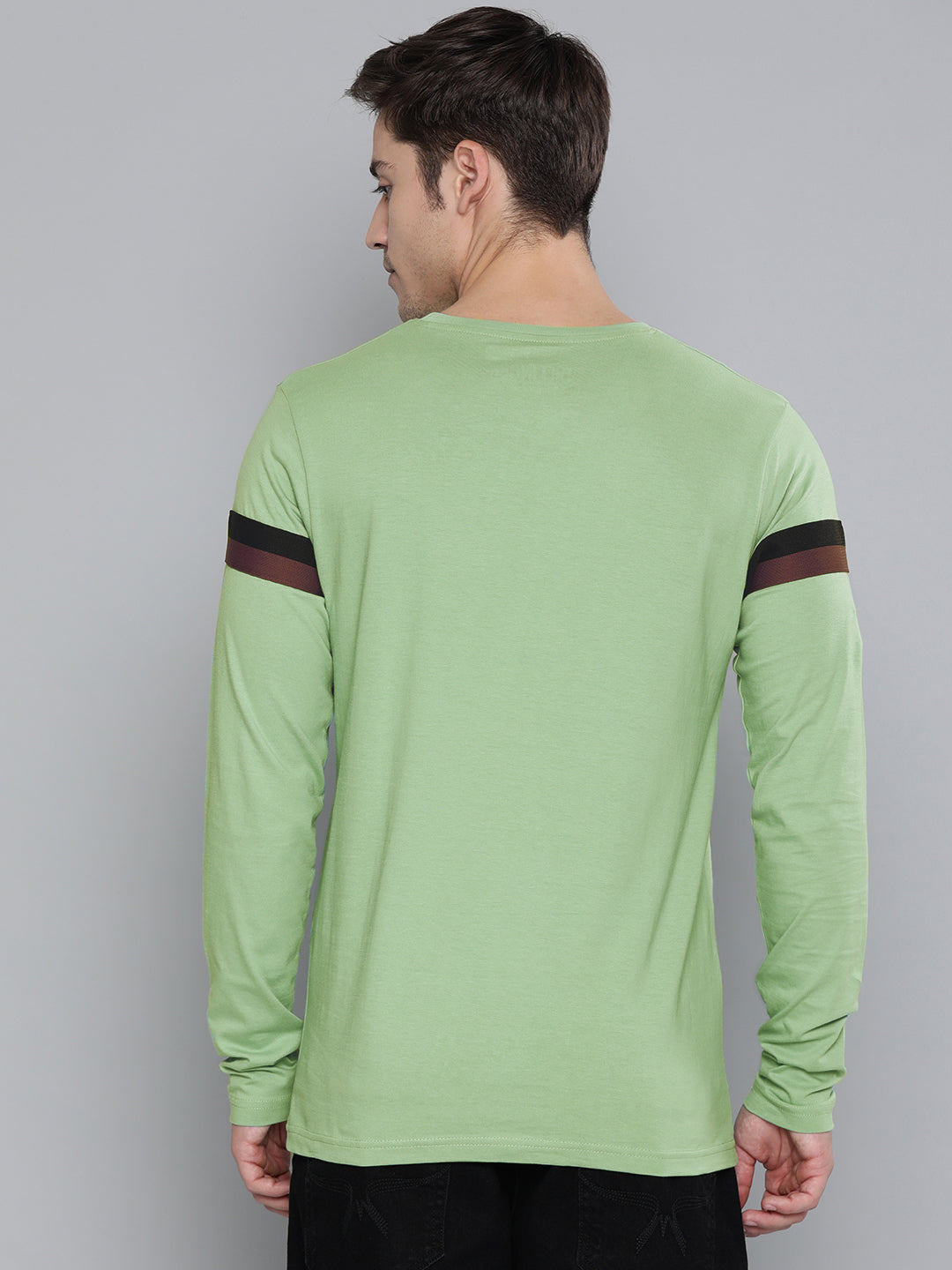 Mens Full Sleeve Round Neck Regular Fit T-Shirts