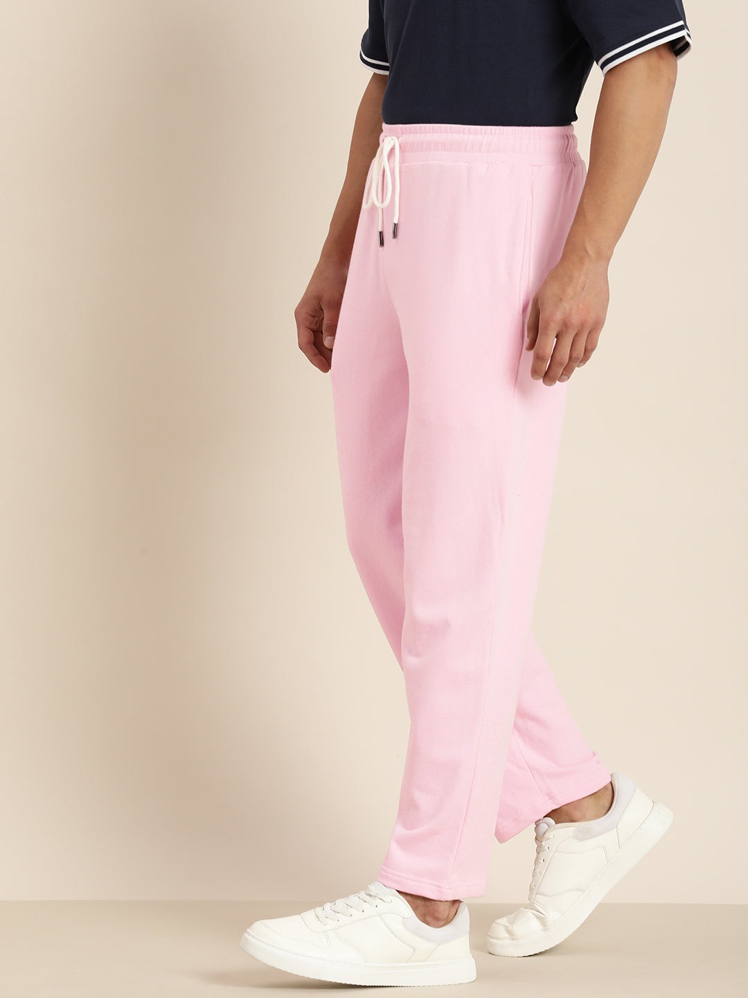 Men Lightweight Relaxed Fit Baggy Korean Pant