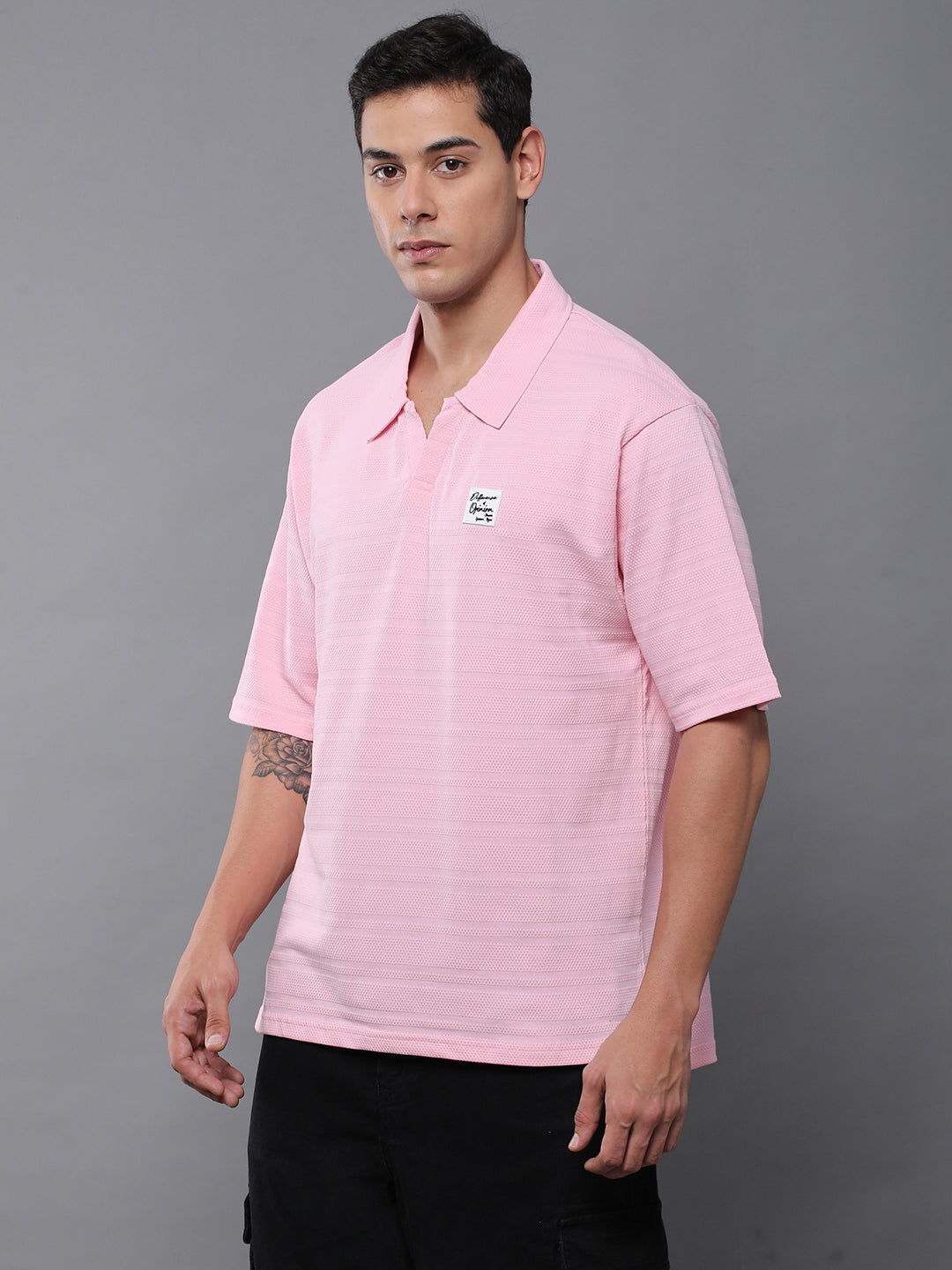 Mens Half Sleeve Round Neck Oversized Fit Co-Ords