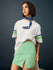 Womens Short Sleeve Printed Oversized Fit Tshirt 
