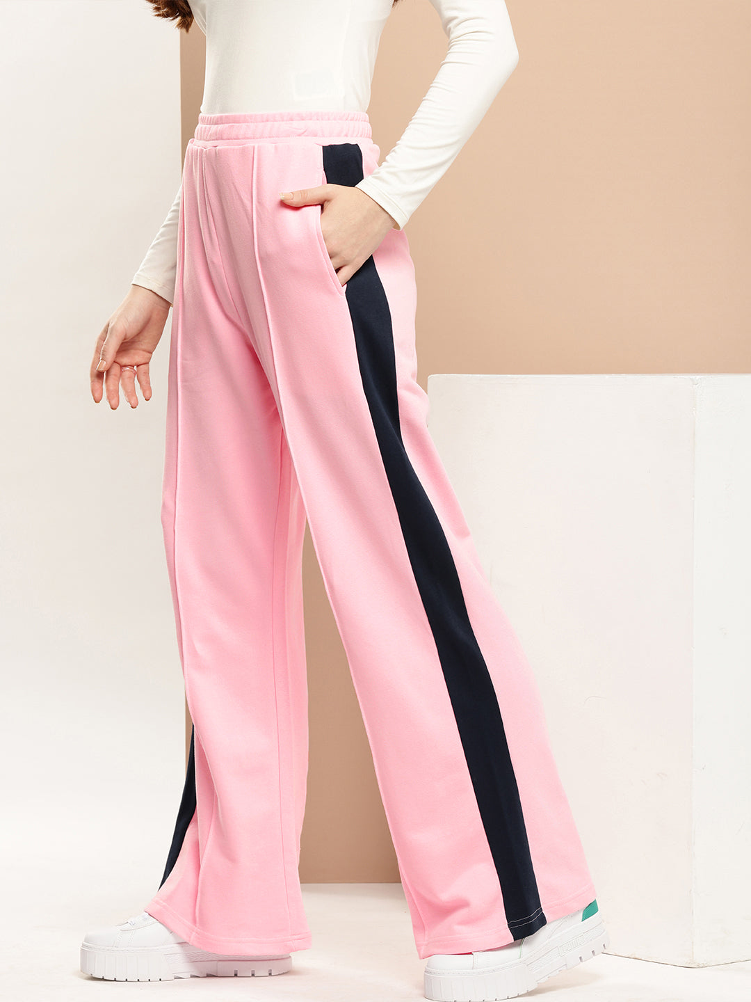 Women Cotton Relaxed Baggy Korean Pants