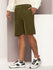 Men Solid Regular Shorts