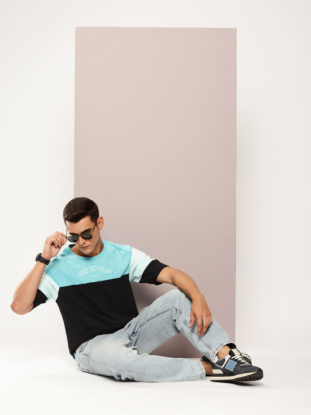Mens Half Sleeve Round Neck Printed Oversized Fit Tshirts