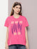 Womens Half Sleeve Round Neck Boxy Fit T-Shirts