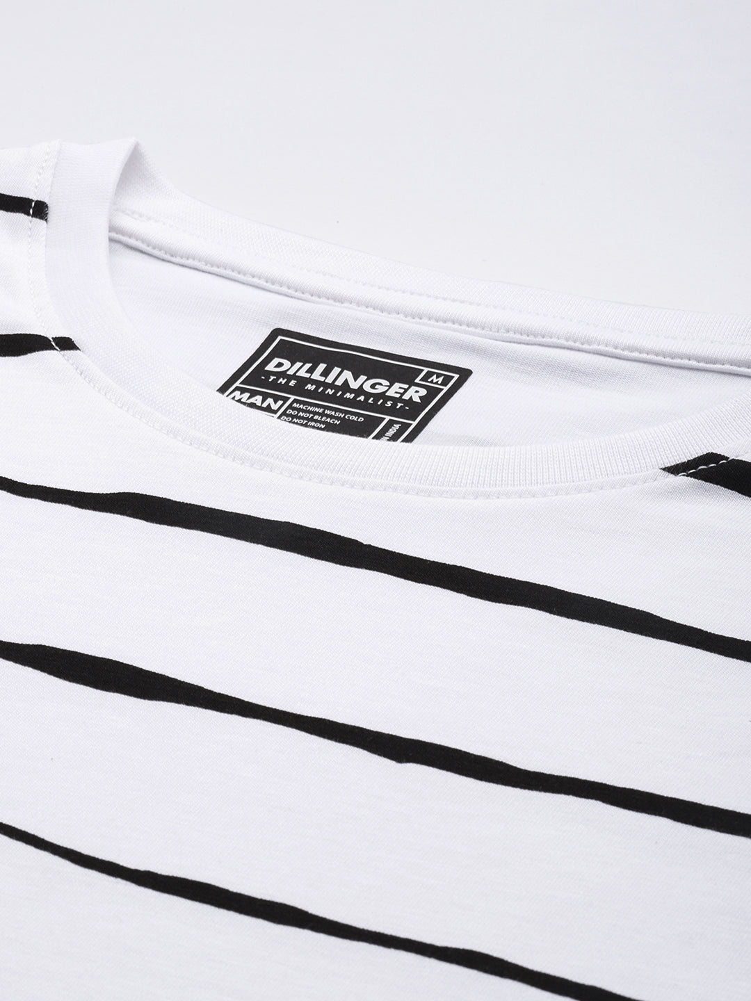 Mens Full Sleeve Round Neck Striped Regular Fit Tshirts