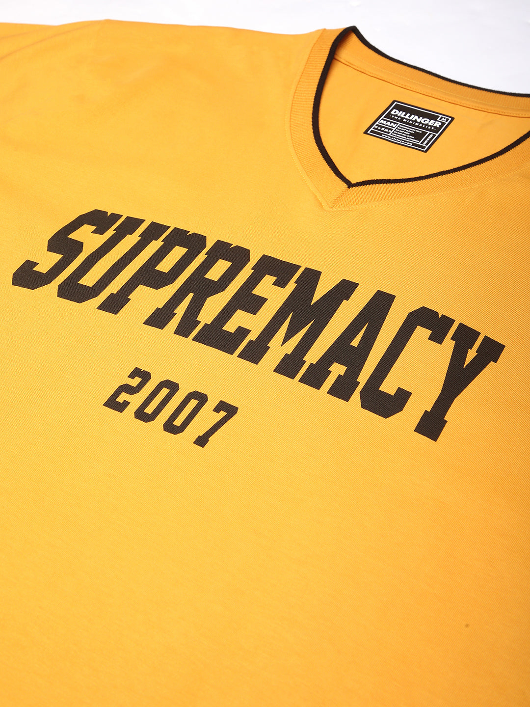 Mens Half Sleeve V-Neck Printed Oversized Fit Tshirts