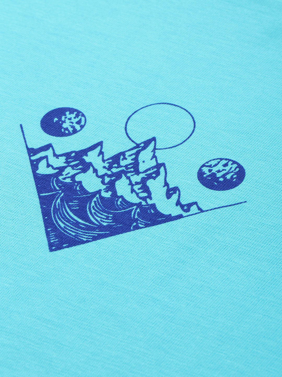 Womens Half Sleeve Drop Shoulder Printed Oversized Fit T-Shirts