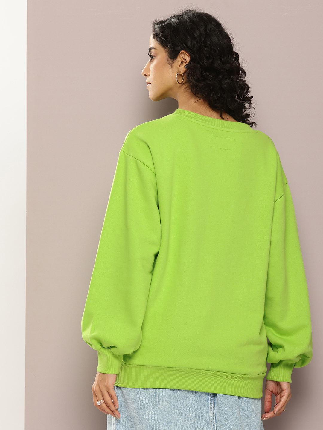 Womens Long Sleeve Oversized Sweatshirt