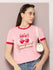 Womens Half Sleeve Round Neck Printed Regular Fit Tshirts