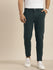 Men Solid Ankle-Length Chinos Trousers