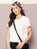 Womens Half Sleeve Round Neck Solid Boxy Fit Tshirts