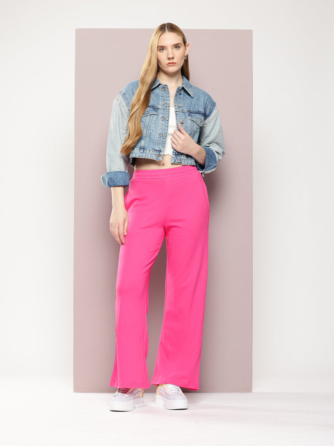 Women Ultra Soft Drapey Cotton Extra Baggy Korean Pant
