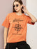 Womens Half Sleeve Round Neck Oversized Fit T-Shirts