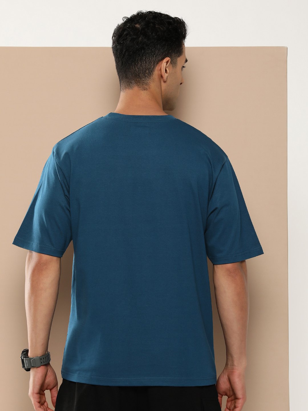Mens Half Sleeve Round Neck Oversized Fit T-Shirts