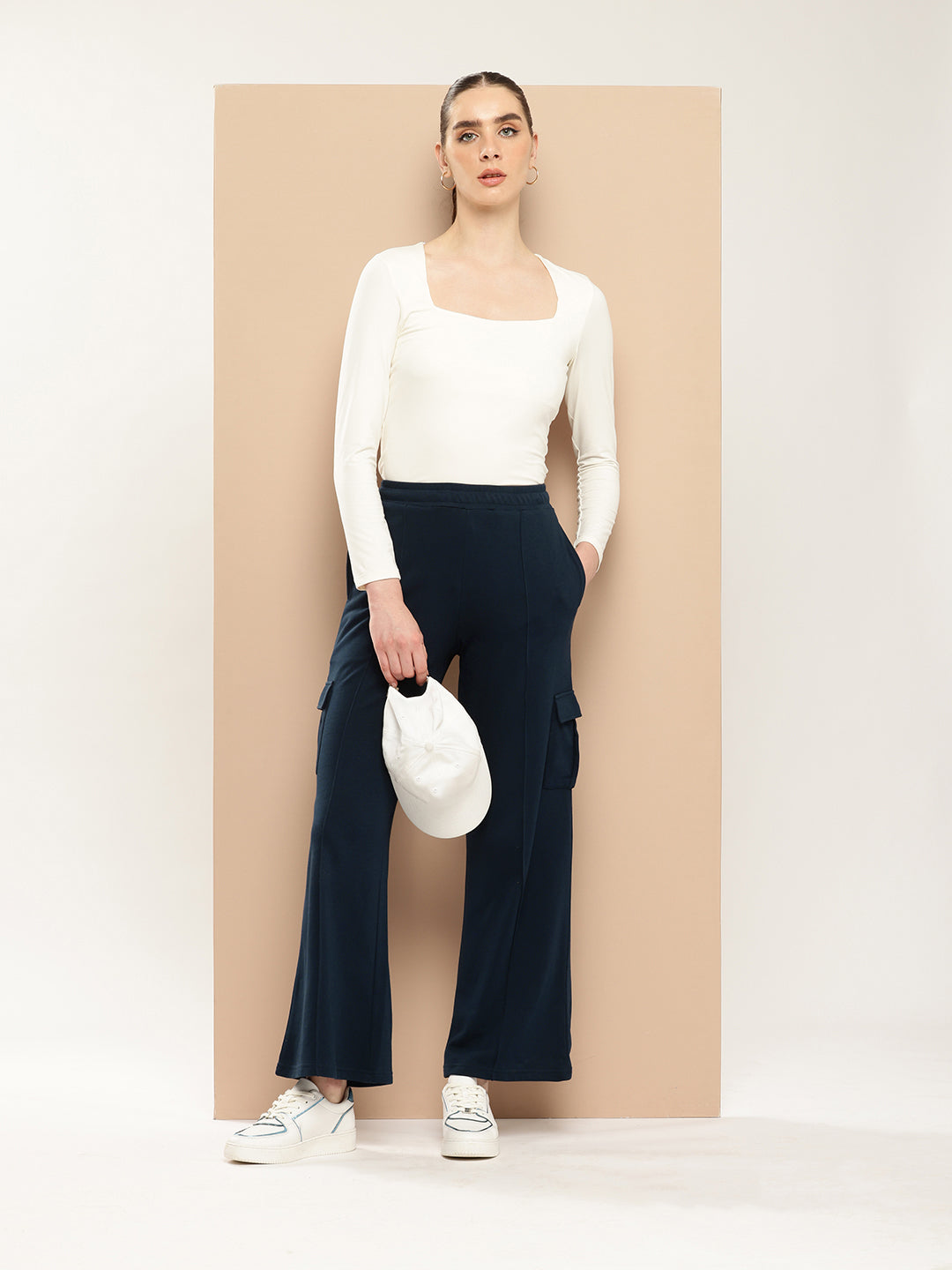 Women Cotton Relaxed Baggy Korean Pants