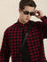 Men Checked Full Sleeve Shirt With Pocket