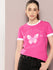 Womens Half Sleeve Round Neck Printed Regular Fit Tshirts