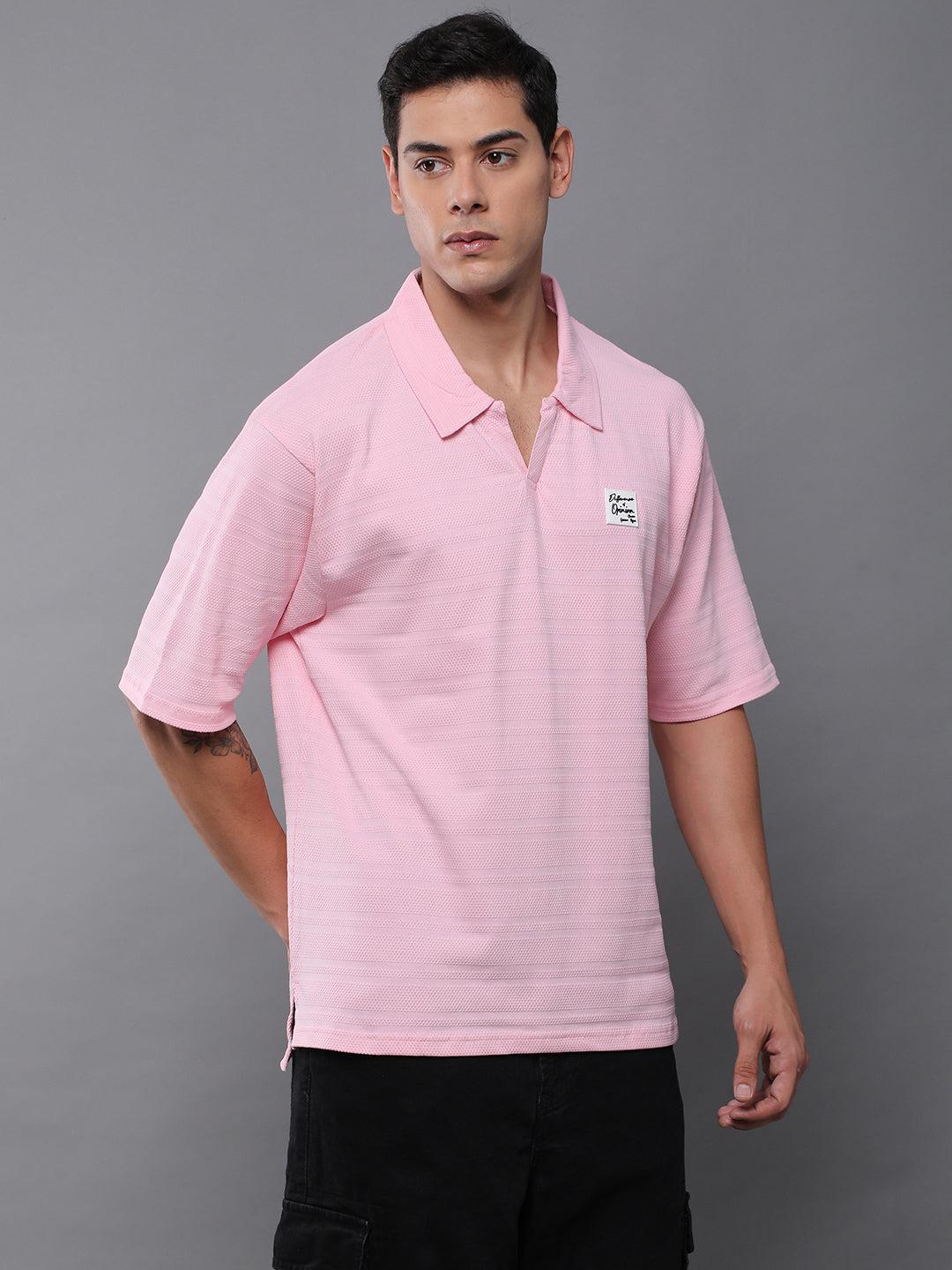 Mens Half Sleeve Round Neck Oversized Fit Co-Ords
