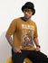 Mens Half Sleeve Drop Shoulder Printed Oversized Fit T-Shirts