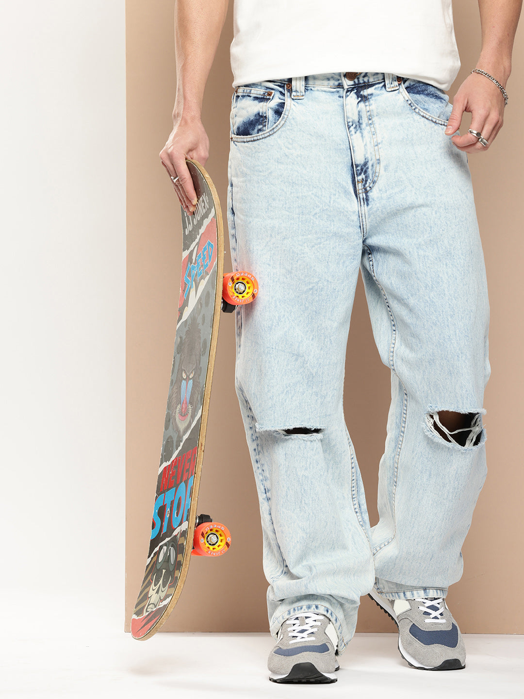 Mens Extra Baggy Jeans