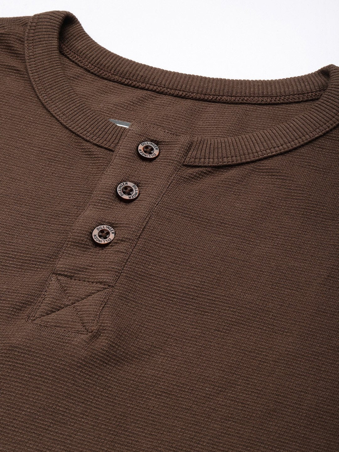 Mens Half Sleeve Henley Neck Regular Fit T-Shirts