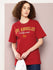Womens Half Sleeve Round Neck Oversized Fit T-Shirts