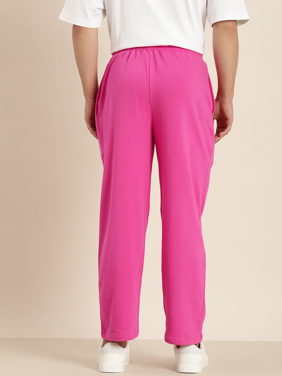 Men Lightweight Relaxed Fit Baggy Korean Pant