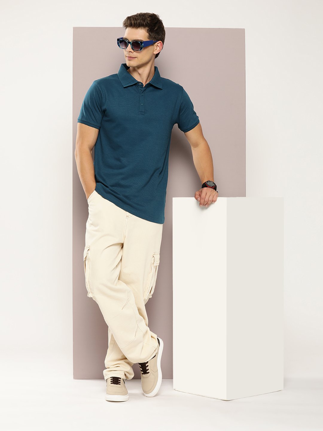 Mens Half Sleeve Regular Fit Polo T-Shirts