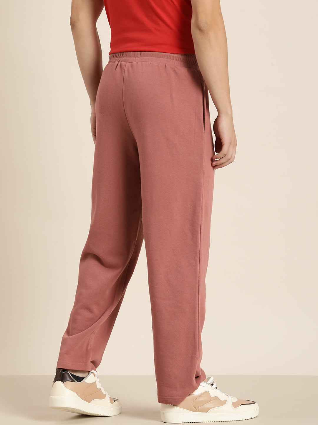 Men Lightweight Relaxed Fit Baggy Korean Pant
