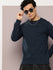 Mens Full Sleeve Round Neck Solid Regular Fit Tshirts