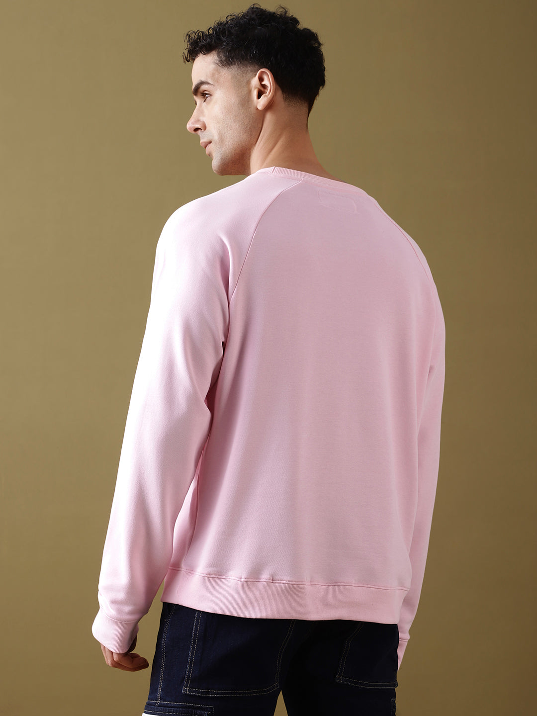 Mens Full Sleeve Round Neck Oversized Fit T-Shirts