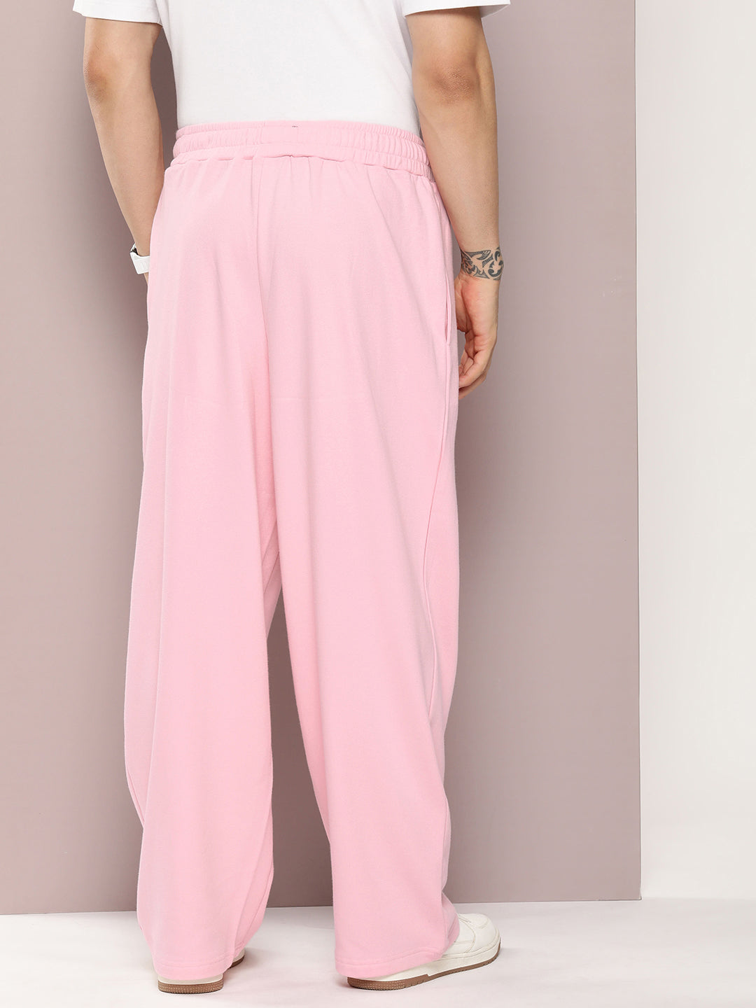 Men Super Soft Cotton Extra Baggy Korean Pant