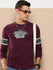 Mens Full Sleeve Round Neck Printed Regular Fit Tshirts