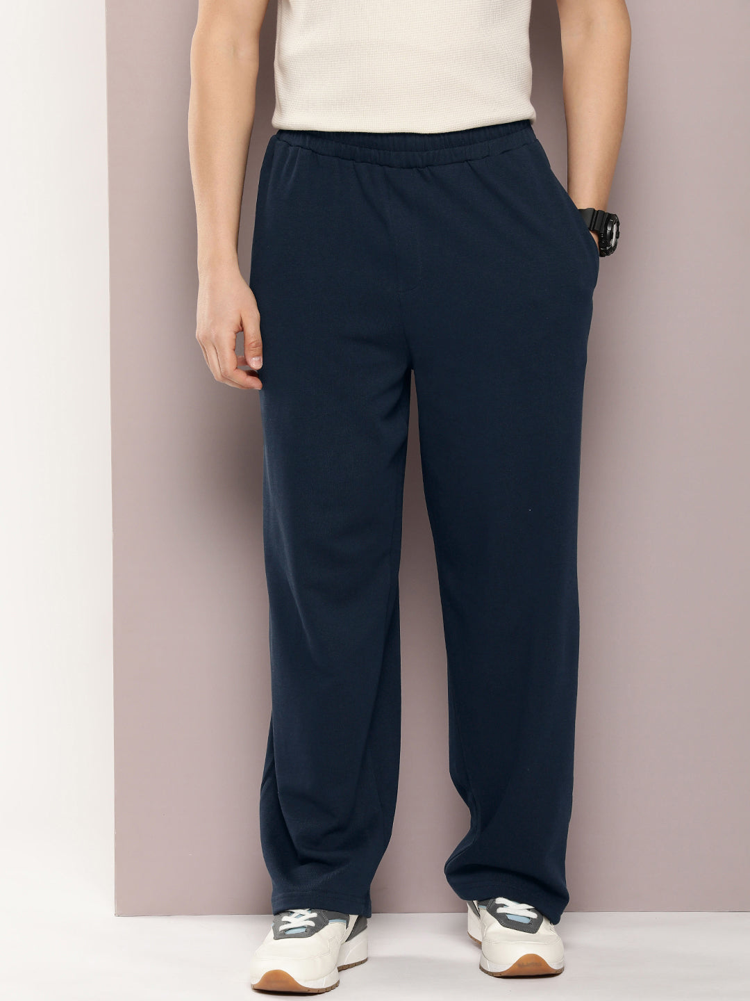 Men Super Soft Cotton Extra Baggy Korean Pant