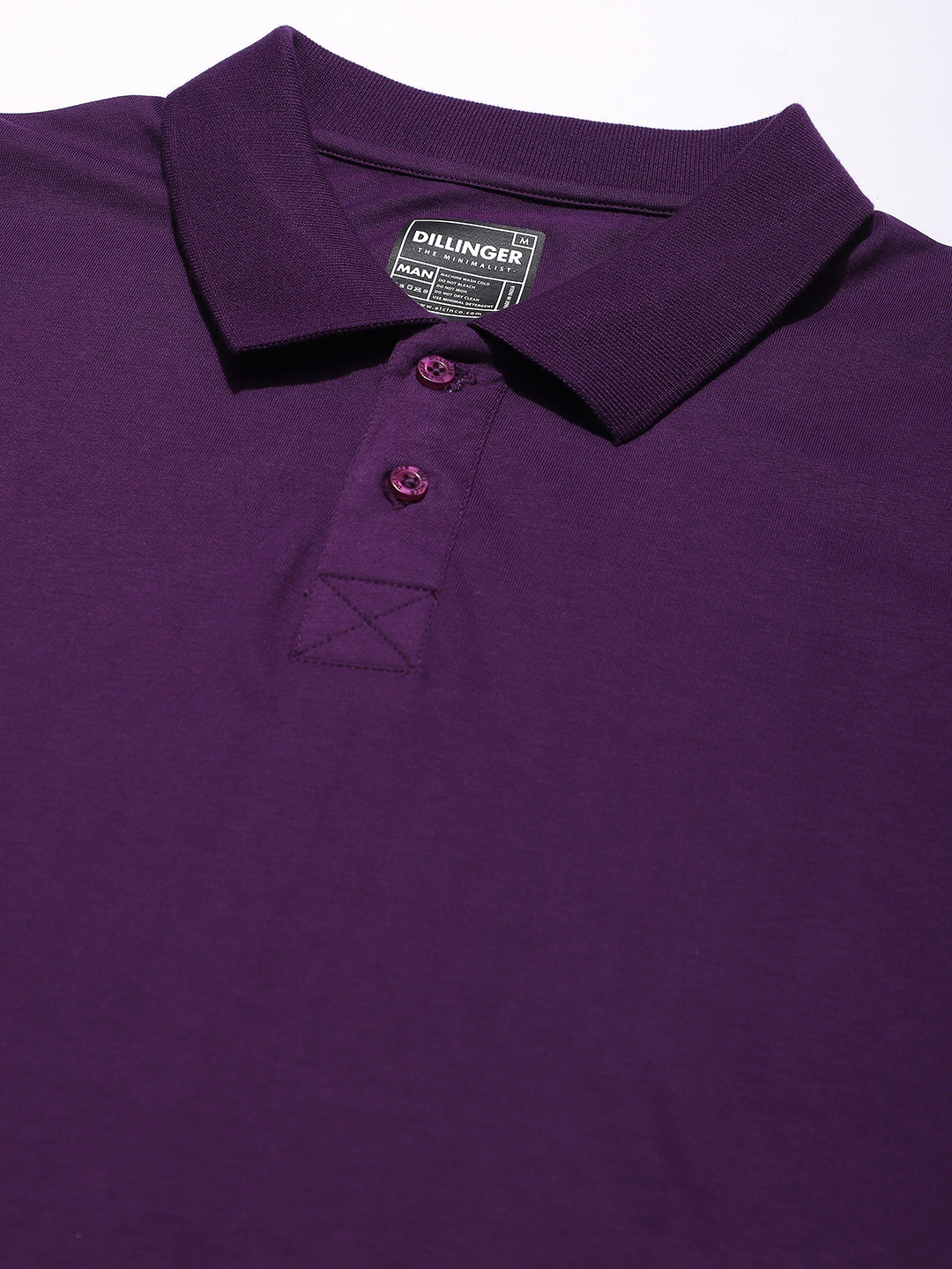 Mens Half Sleeve Polo Neck Solid Regular Fit Tshirts